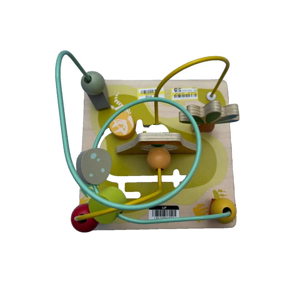 Activity Cube Gigglescape Toddler Play Center, Wooden & Metal, Fine Motor Skills